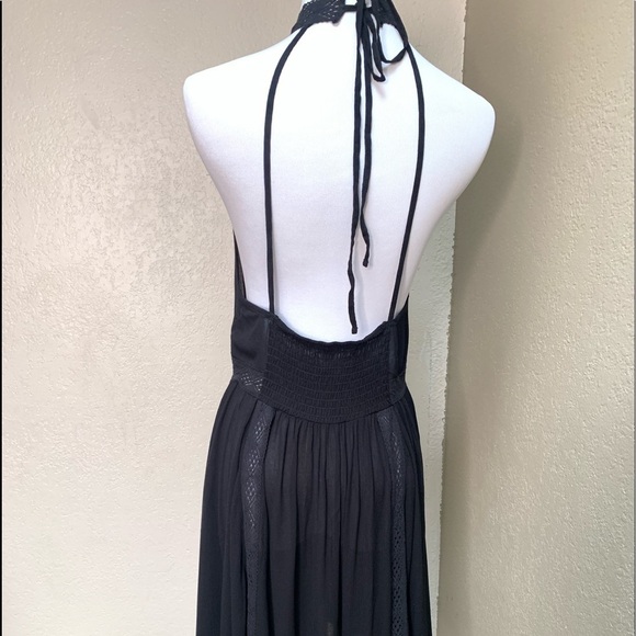 FREE PEOPLE FALLING FOR YOU HALTER CROCHET - Picture 9 of 11